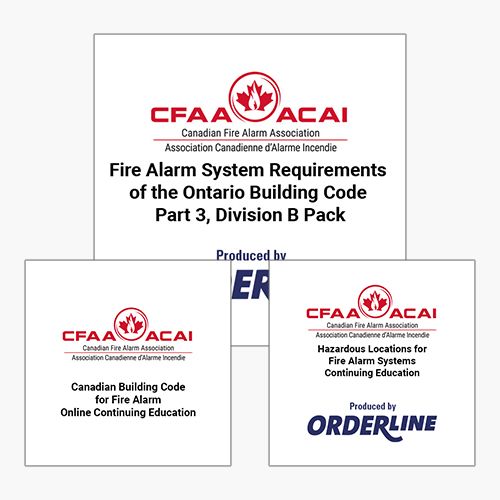 CFAA CE Pack 3:  Building Codes for Fire Alarms and Hazardous Locations