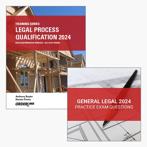 Legal Process Qualification 2024 Workbook And Practice Exam Questions Pack