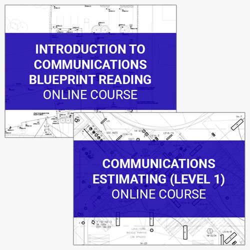 Communications Blueprint Reading and Estimating Pack Online Course