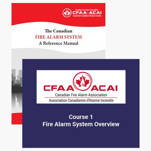 Course 1 - Fire Alarm System Overview and The Canadian Fire Alarm System - A Reference Manual Pack