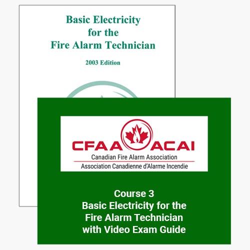 Course 3 Basic Electricity for the Fire Alarm Technician With Video Exam Guide and Manual Pack