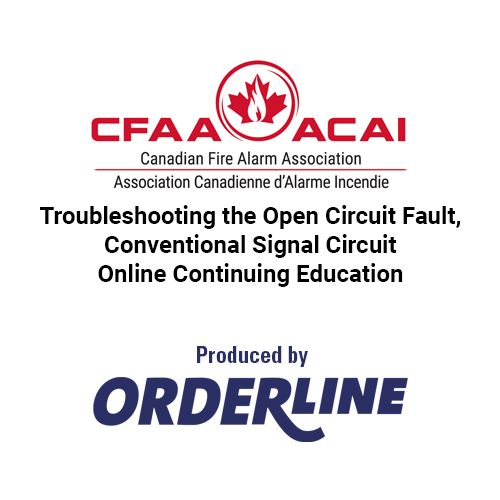Troubleshooting the Open Circuit Fault, Conventional Signal Circuit