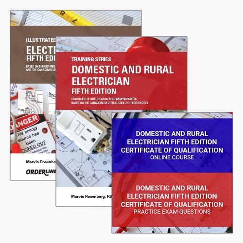 Domestic and Rural Electrician Fifth Edition Certificate of Qualification and Electrical Fifth Edition Illustrated Code Series Complete Pack