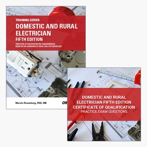 Domestic and Rural Electrician Fifth Edition Certificate of Qualification Practice Exam Questions and Pre-Exam Workbook Pack