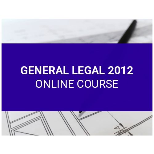 General Legal 2012 Online Course