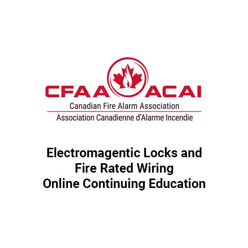 Electromagentic Locks and Fire Rated Wiring