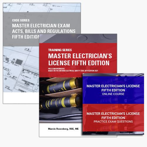 Master Electrician's License Fifth Edition Pre-Exam Workbook Complete Pack