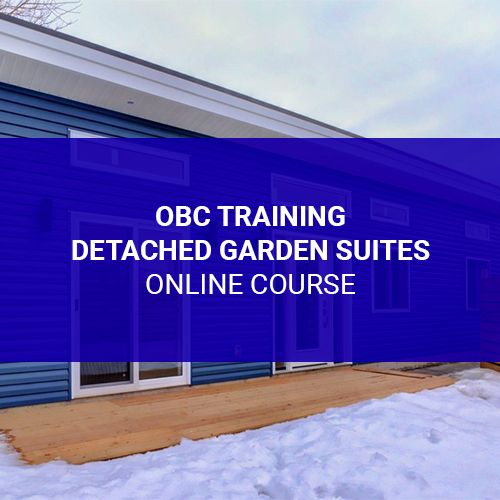 OBC Training - Detached Garden Suites