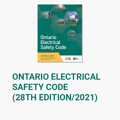 Ontario Electrical Safety Code (OESC), 28th Edition - 2021