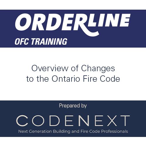 OFC Training - Overview of Changes to the Ontario Fire Code