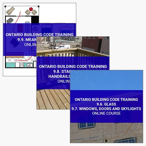Ontario Building Code Training - Egress Requirements Pack