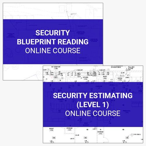 Security Blueprint Reading and Estimating Pack Online Course