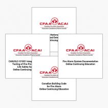 CFAA CE Pack 6: Standards Testing and Fire Alarm Documentation