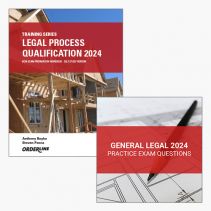 Legal Process Qualification 2024 Workbook And Practice Exam Questions Pack