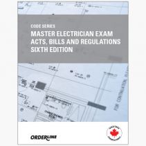 Master Electrician Exam Acts, Bills and Regulations Sixth Edition 
