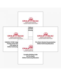 CFAA CE Pack 6: Standards Testing and Fire Alarm Documentation