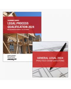 Legal Process Qualification 2024 Workbook And Practice Exam Questions Pack