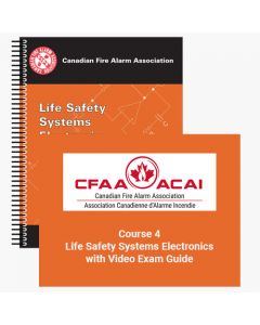 Course 4 Life Safety Systems Electronics with Video Exam Guide and Manual Pack