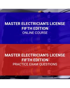 Master Electrician's License Fifth Edition Practice Exam Questions and Online Course Pack