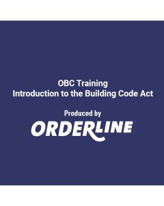 OBC Training - Introduction to the Building Code Act