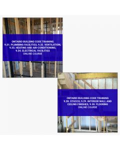 Ontario Building Code Training - Interior Elements Pack