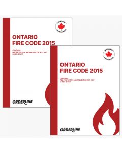 Ontario Fire Code 2015 Softcover and Online Pack