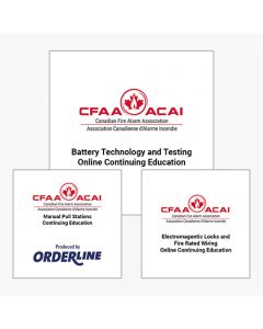 CFAA CE Pack 2:  Manual Pull Stations, Battery Technology and Electromagentic Locks