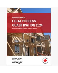 Legal Process Qualification 2024 BCIN Exam Preparation Workbook - Self-Study-Version