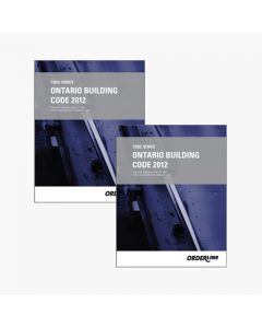 Ontario Building Code 2012 Softcover and Online Copy Pack
